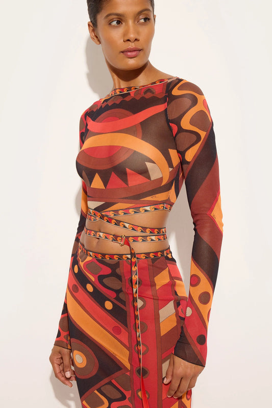 SUN SIAM TIE TOP SET