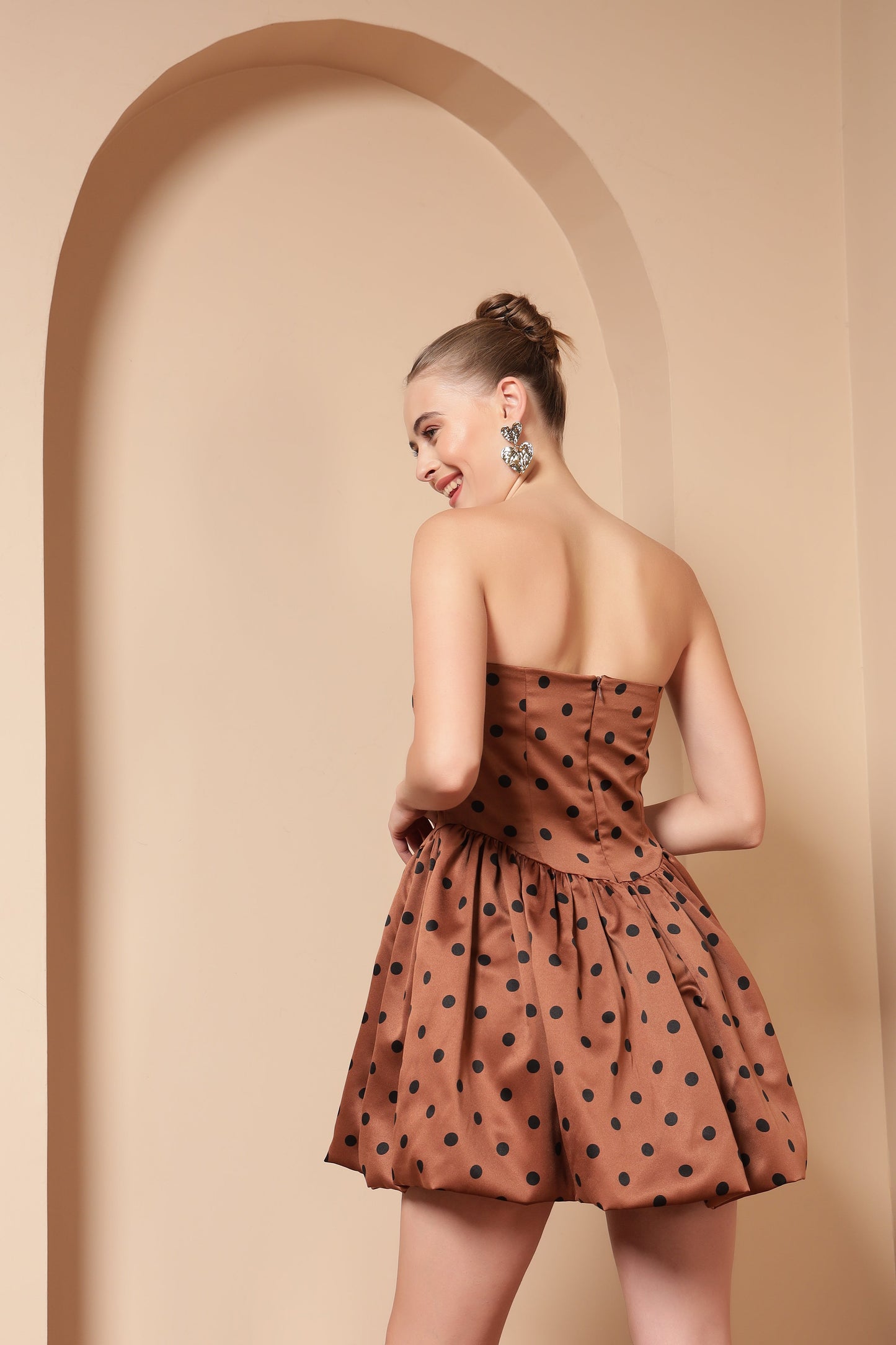 BROWNIE POLKA DOTS DRESS