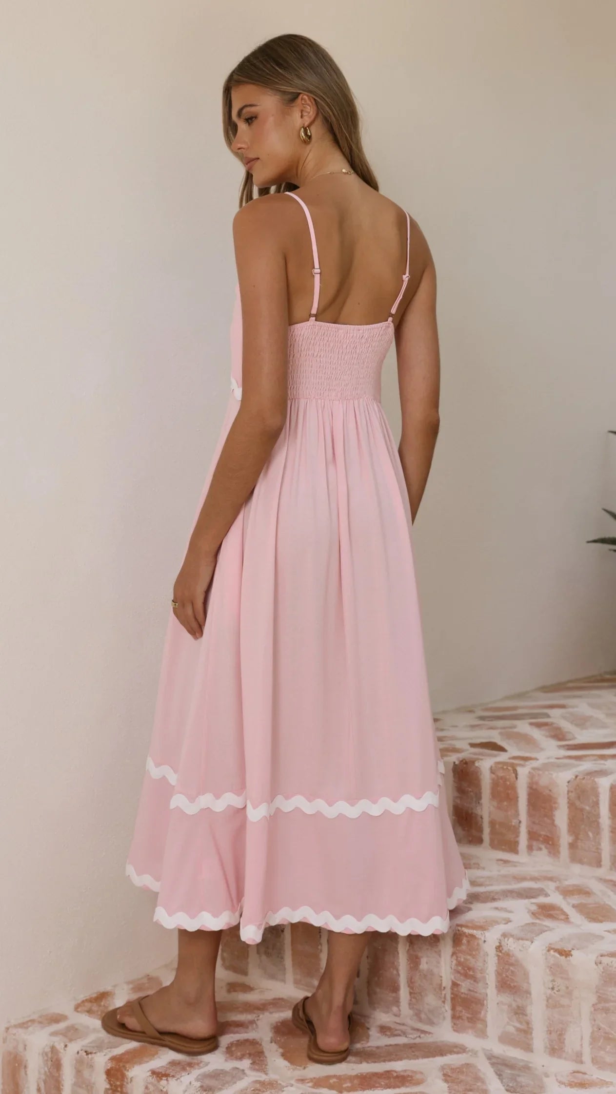 PINK MARIA MAXI DRESS