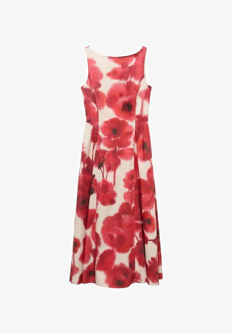 HIBISCUS SCARLET DRESS
