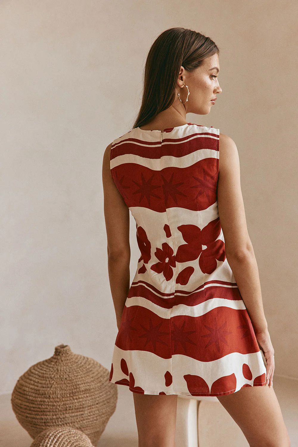 MAROON ALICE DRESS