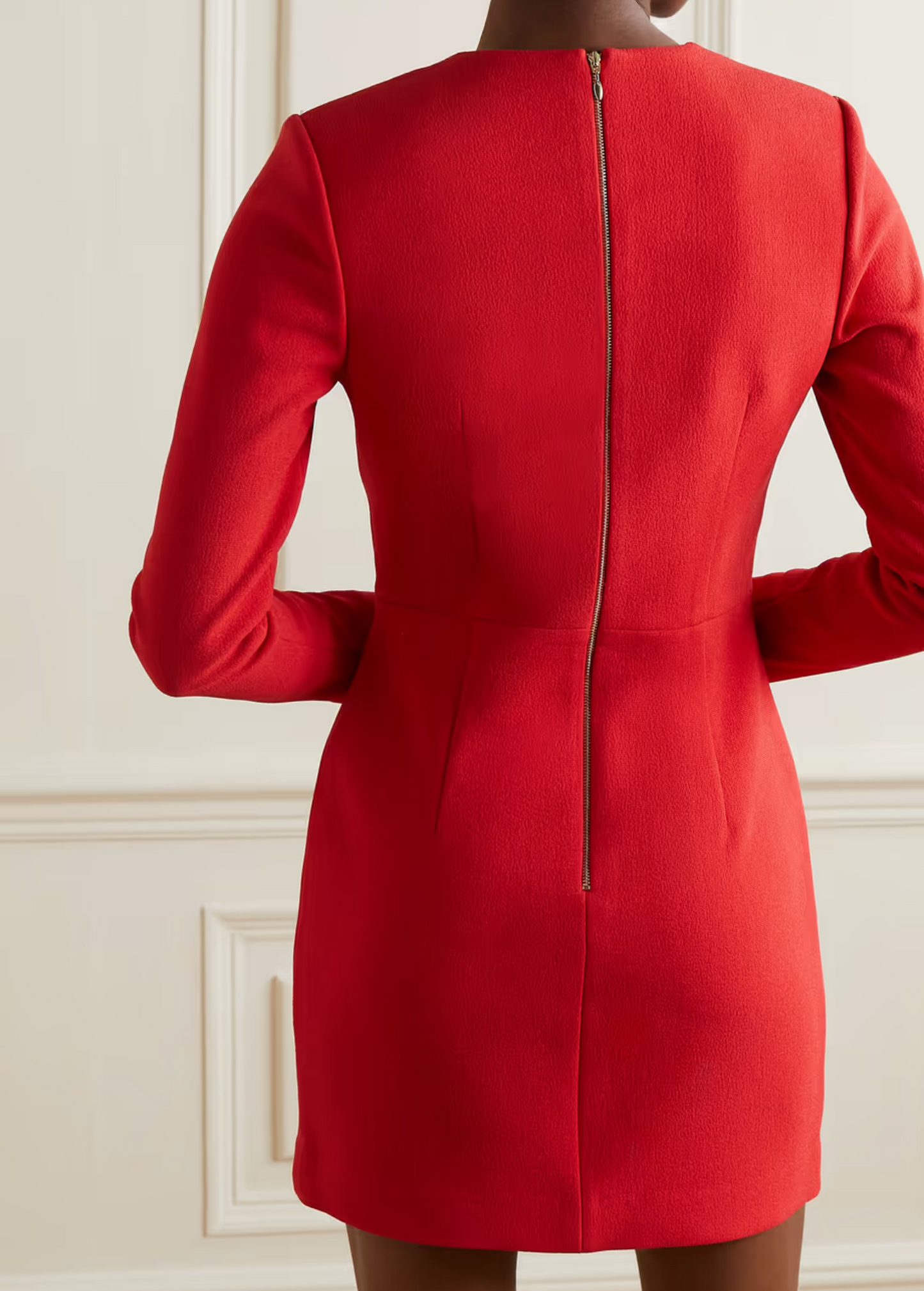 RED BOW LAYERED DRESS