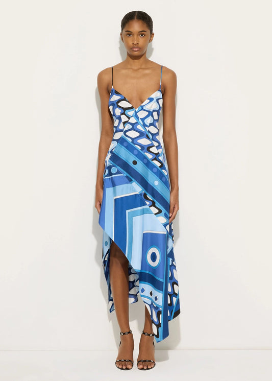 GRAPHIC PRINT SUMMER DRESS