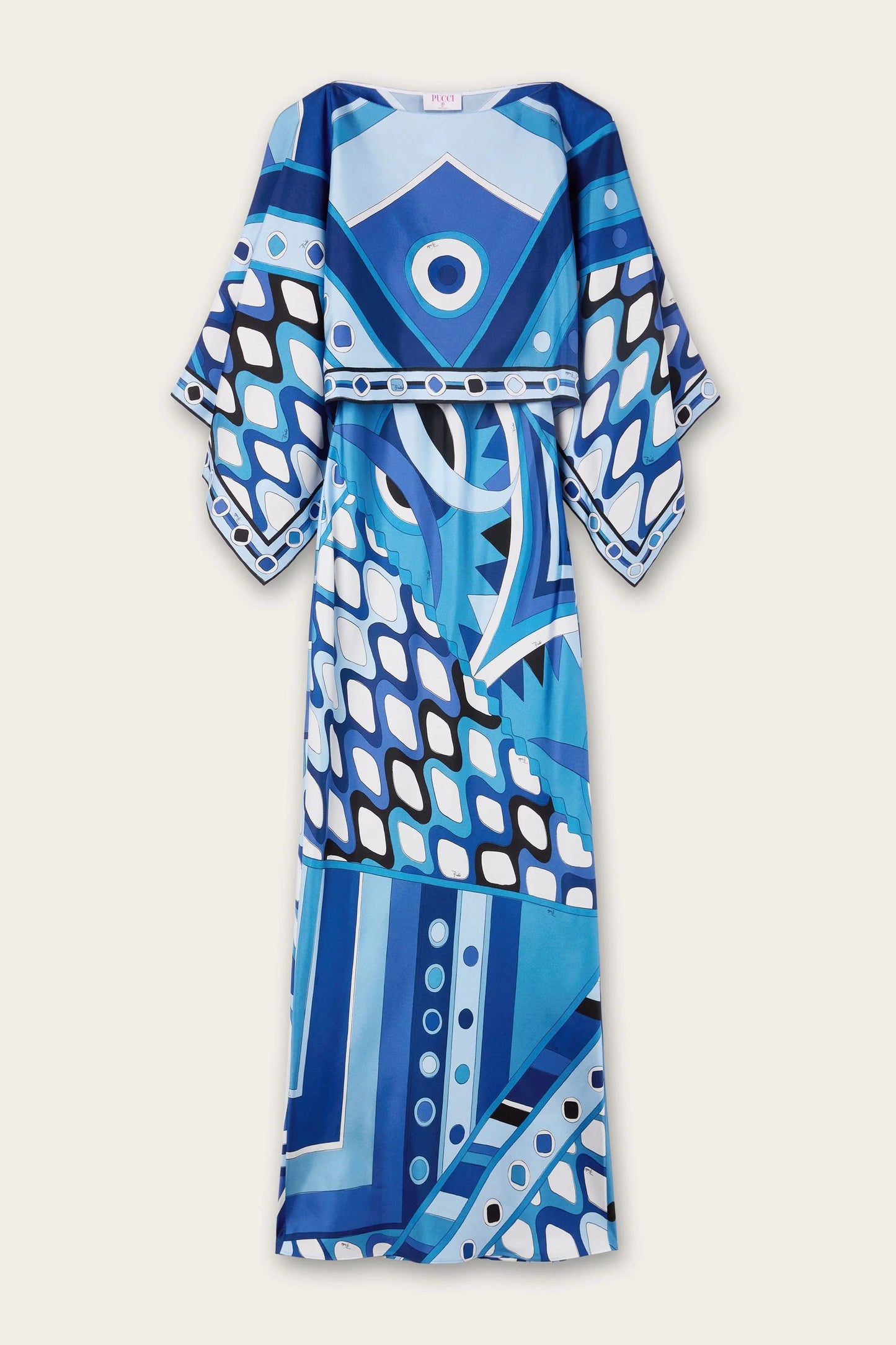 SIMONE GRAPHIC MAXI DRESS