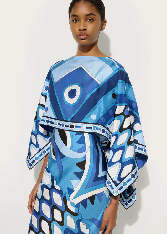 SIMONE GRAPHIC MAXI DRESS