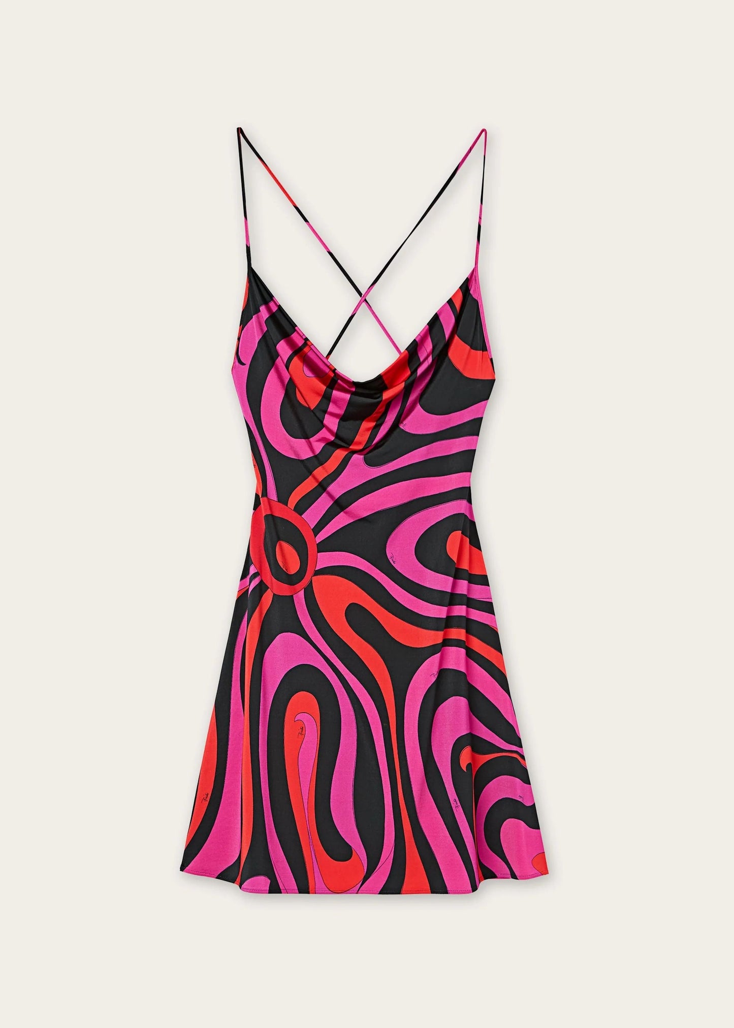 MULTICOLOR PRINT DRESS