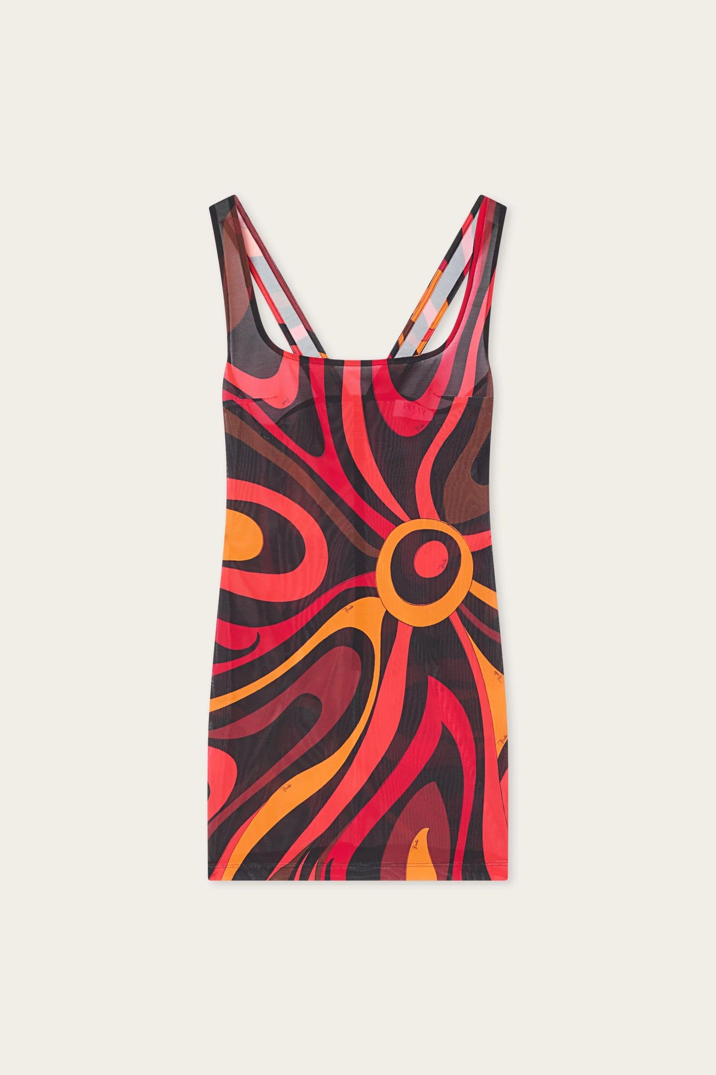 MULTICOLOR PRINT DRESS