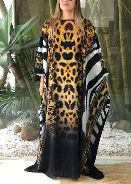 LEOPARD PRINT KAFTAN
