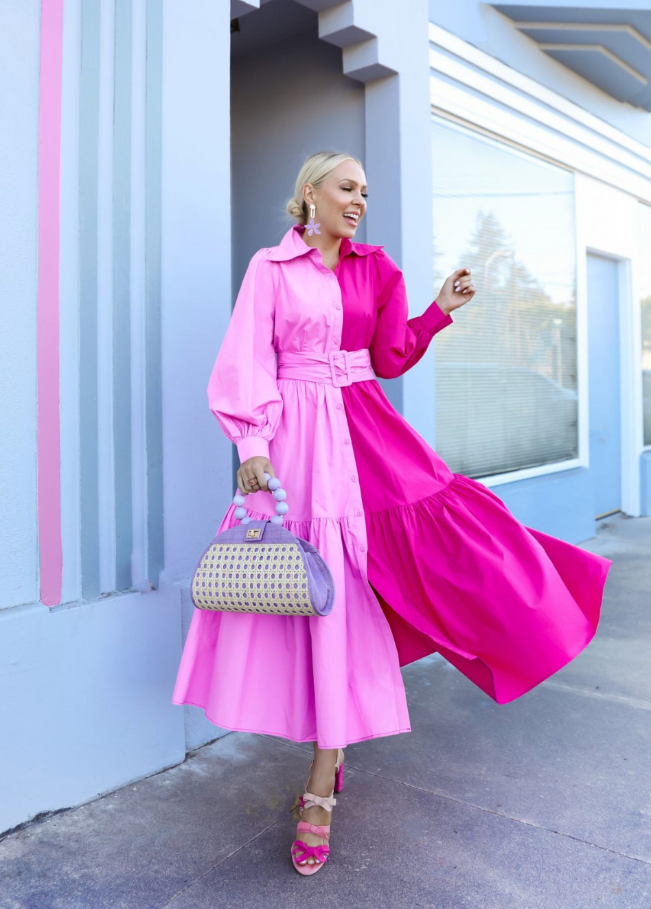 SUMMER PINK MARTINI DRESS