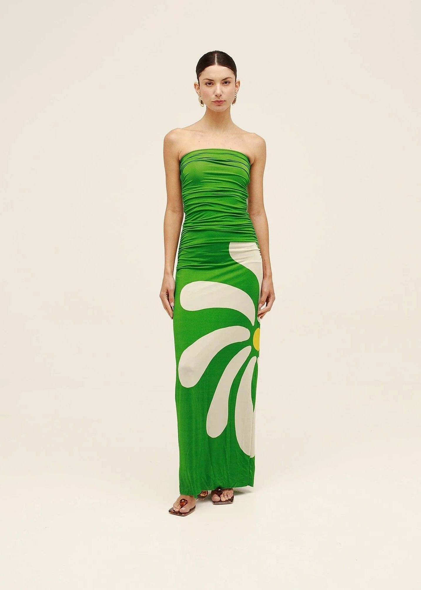 GREEN REVERY BODYCON DRESS