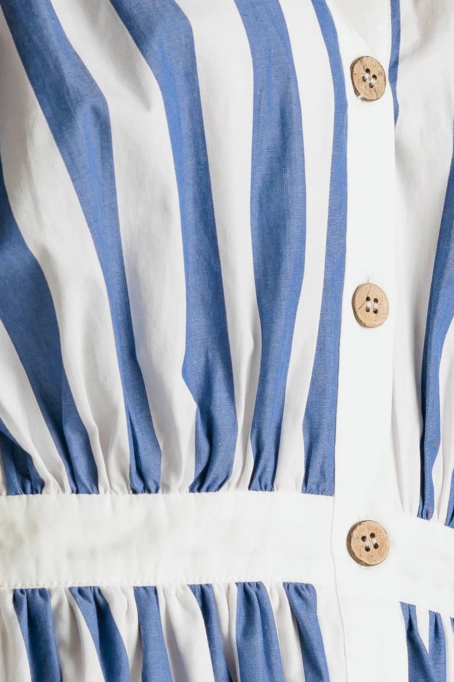 COASTAL STRIPE HALTER DRESS