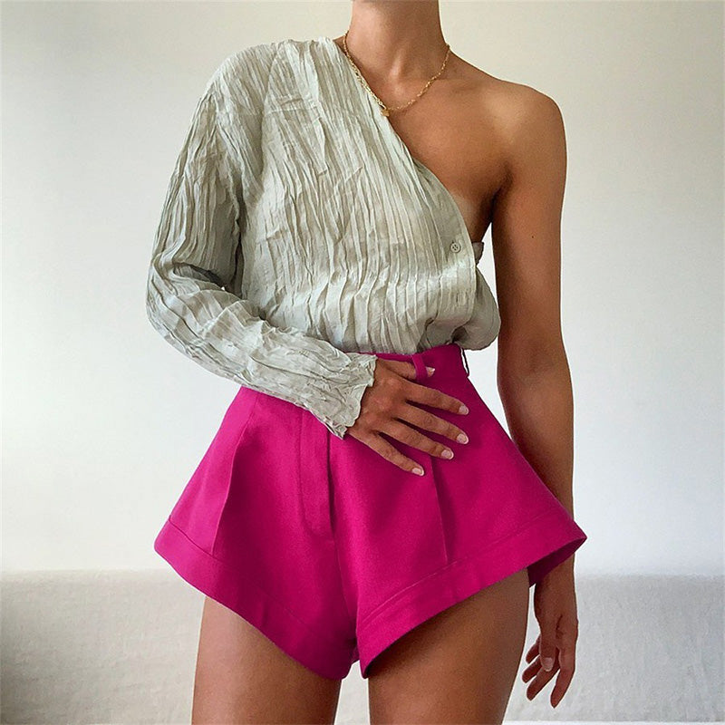 WIDE LEG CUTE SHORTS