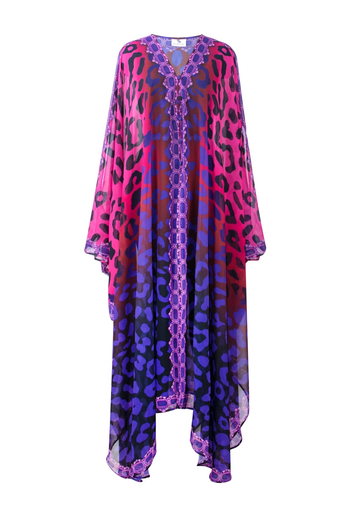PURPLE PINK  KAFTAN
