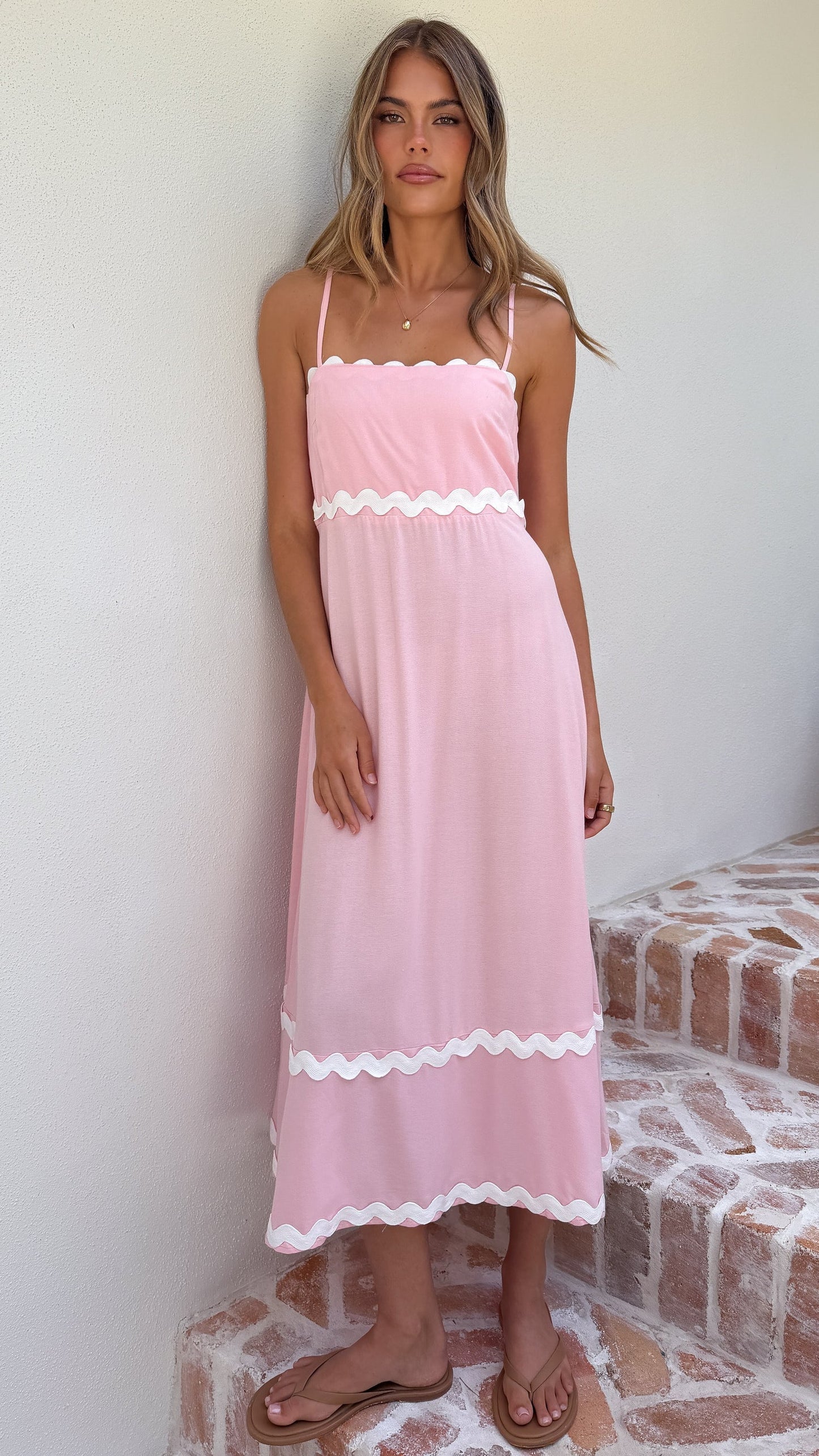 PINK MARIA MAXI DRESS