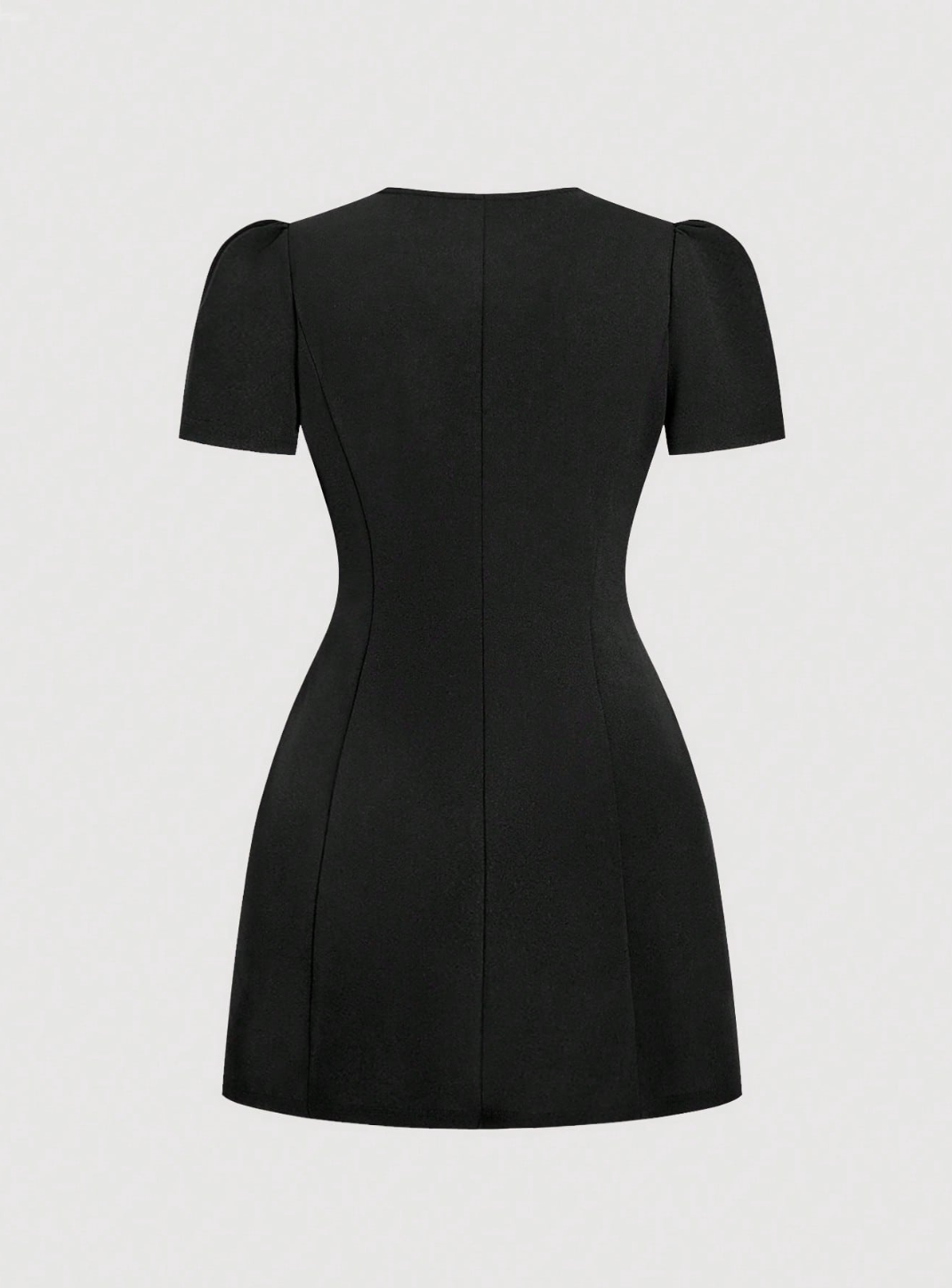METAL ROSE LITTLE BLACK DRESS