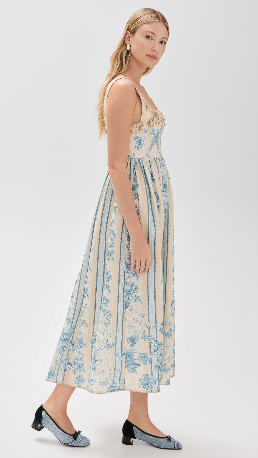 BLUEBELL GARDEN MIDI DRESS