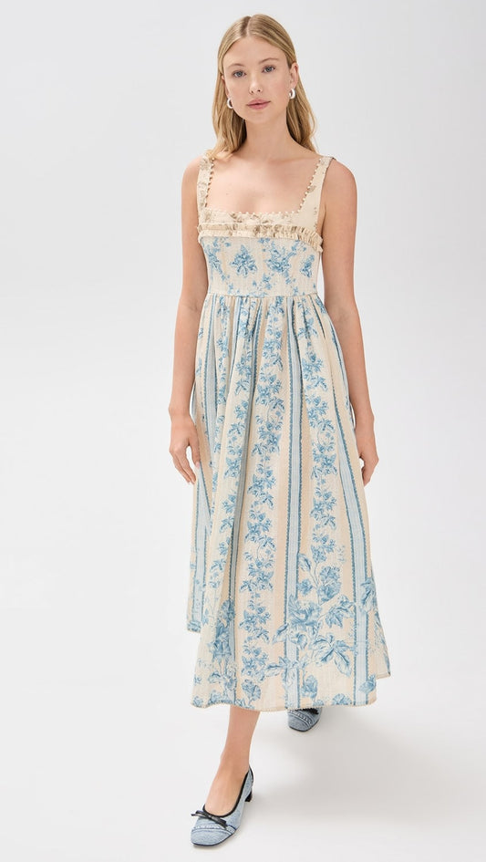 BLUEBELL GARDEN MIDI DRESS