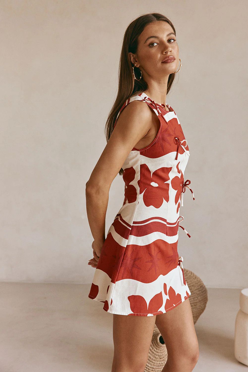 MAROON ALICE DRESS