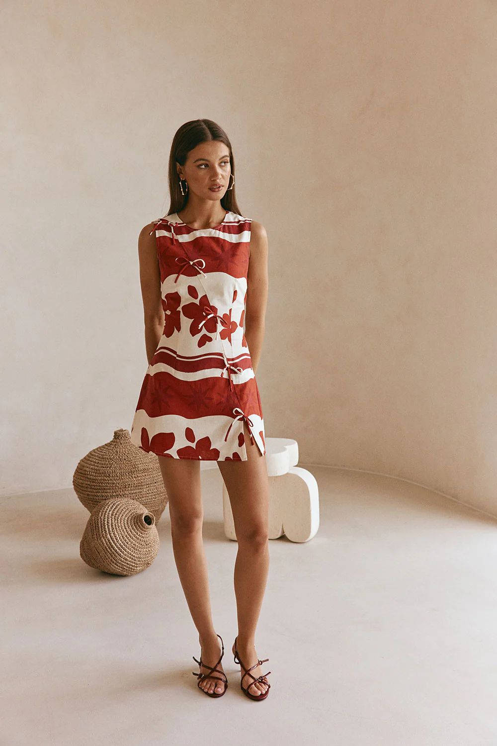 MAROON ALICE DRESS