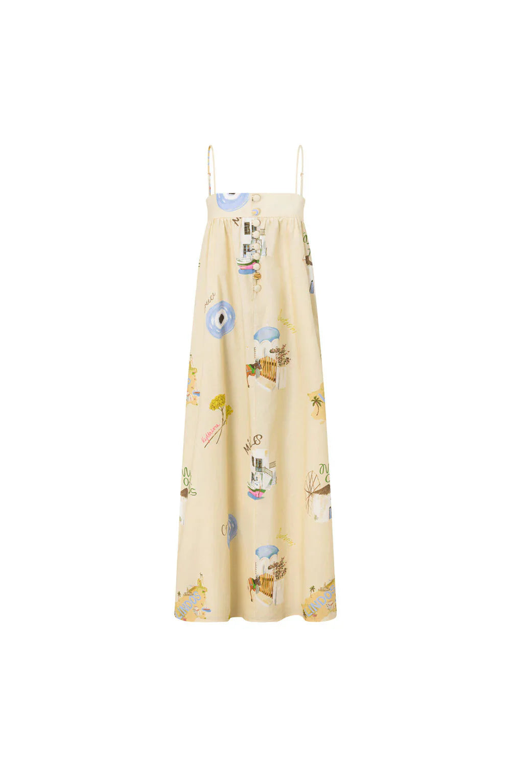 GREECE ELVI MAXI DRESS