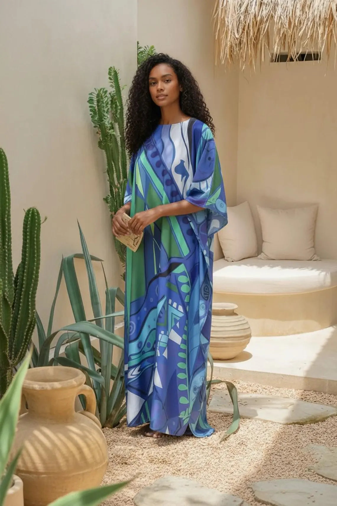 INDIGO KAFTAN
