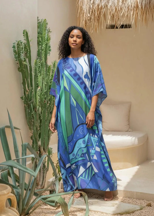 INDIGO KAFTAN
