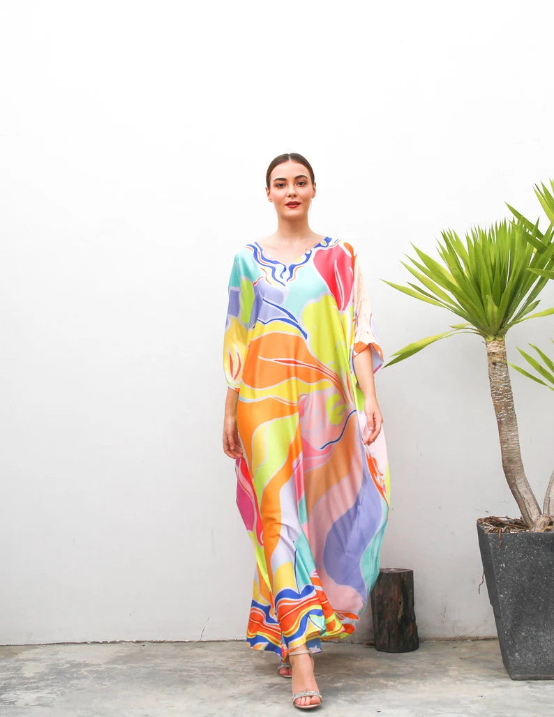 CANDY MULTIPRINT KAFTAN