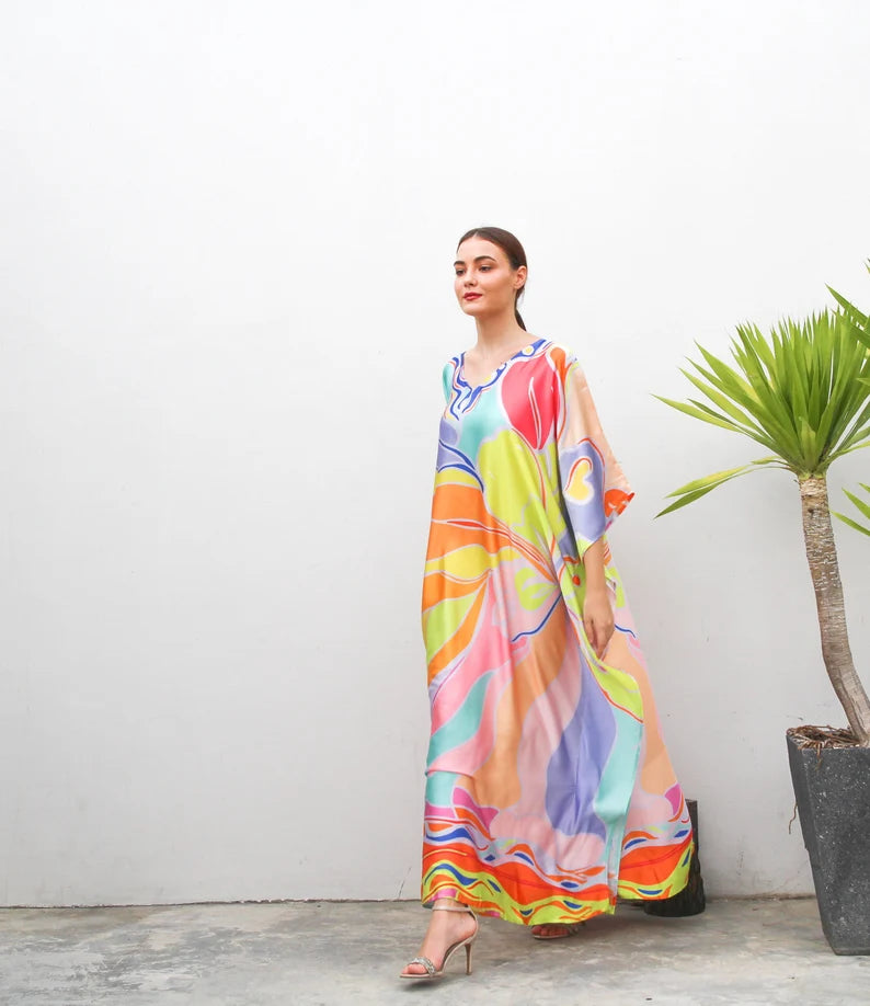 CANDY MULTIPRINT KAFTAN