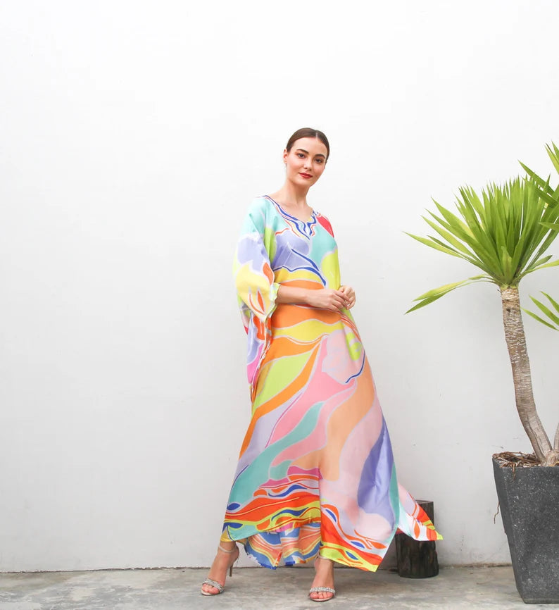 CANDY MULTIPRINT KAFTAN