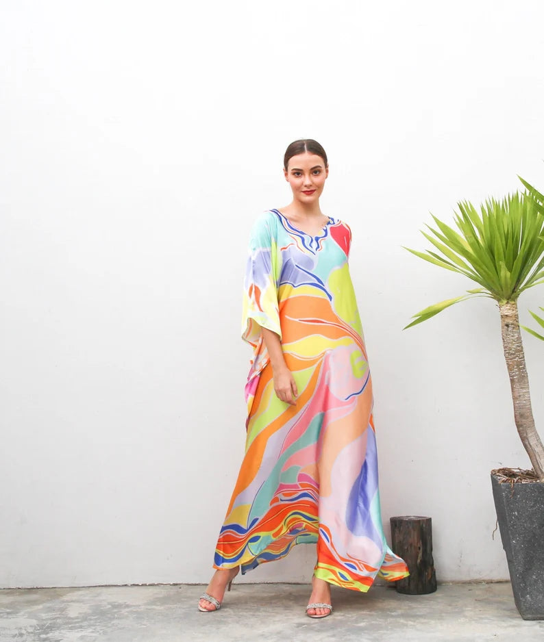 CANDY MULTIPRINT KAFTAN