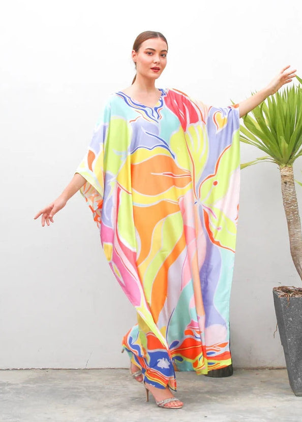 CANDY MULTIPRINT KAFTAN